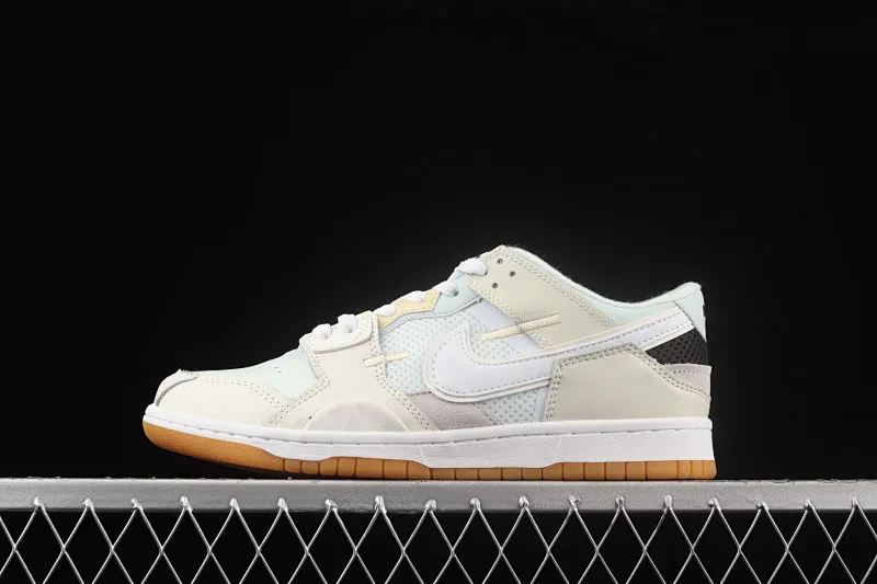 All categories Nk SB Dunk series Nk SB Dunk Low low-top skate shoes Nk Dunk Svrap light blue sea glass stitching low-top skate shoes DB0500-100